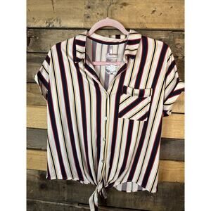 DNA Couture Tie Shirt, Medium